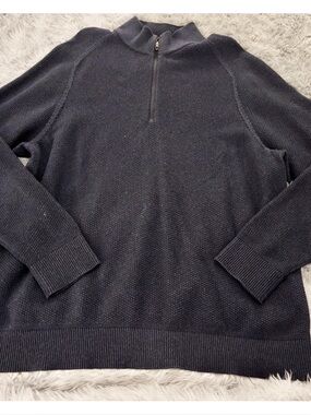 Lululemon Mens Knit Quarter Zip Sweatshirt